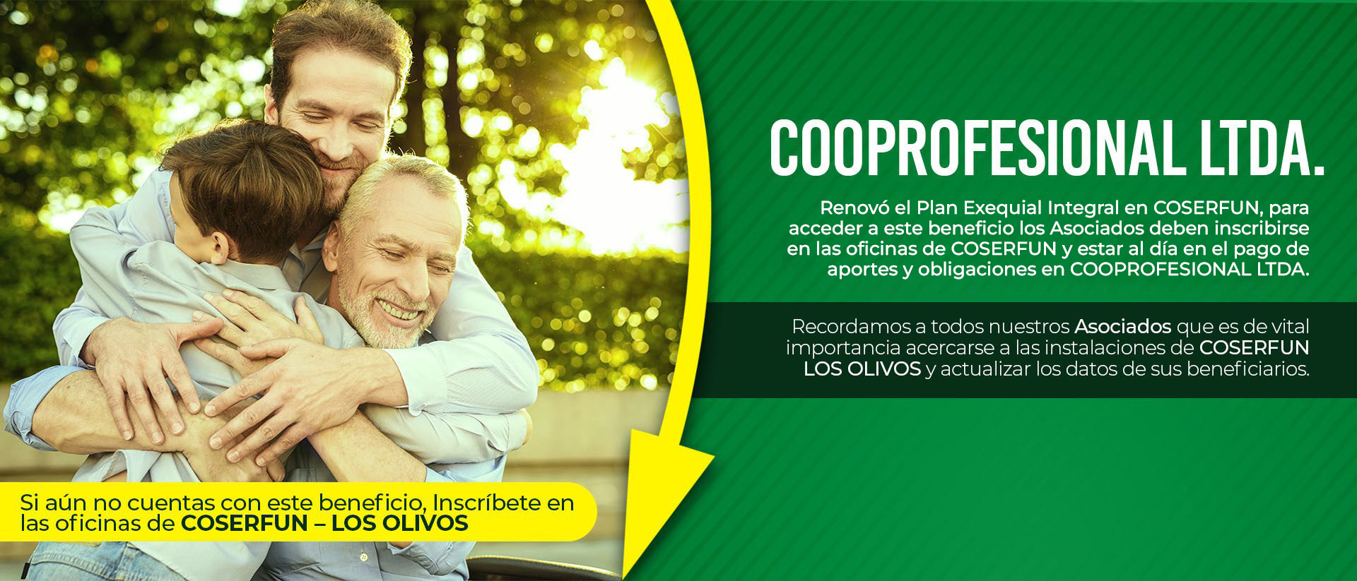 Beneficio Coserfun - Los Olivos